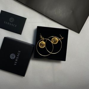 Versace earrings!